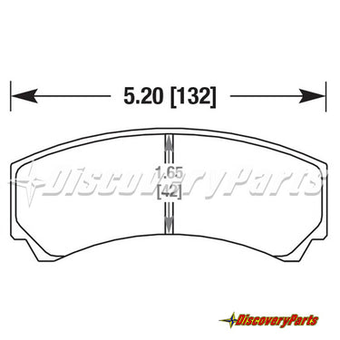 Carbotech CTCP9449D42 Brake Pads AP CP9449 Caliper